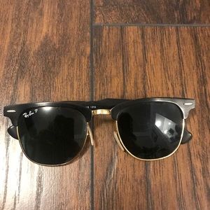 Ray-ban clubmaster classic polarized sunglasses